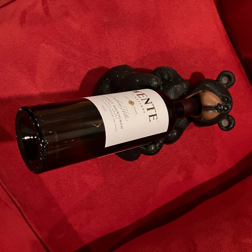 Rivers Edge Bear Wine bottle holder